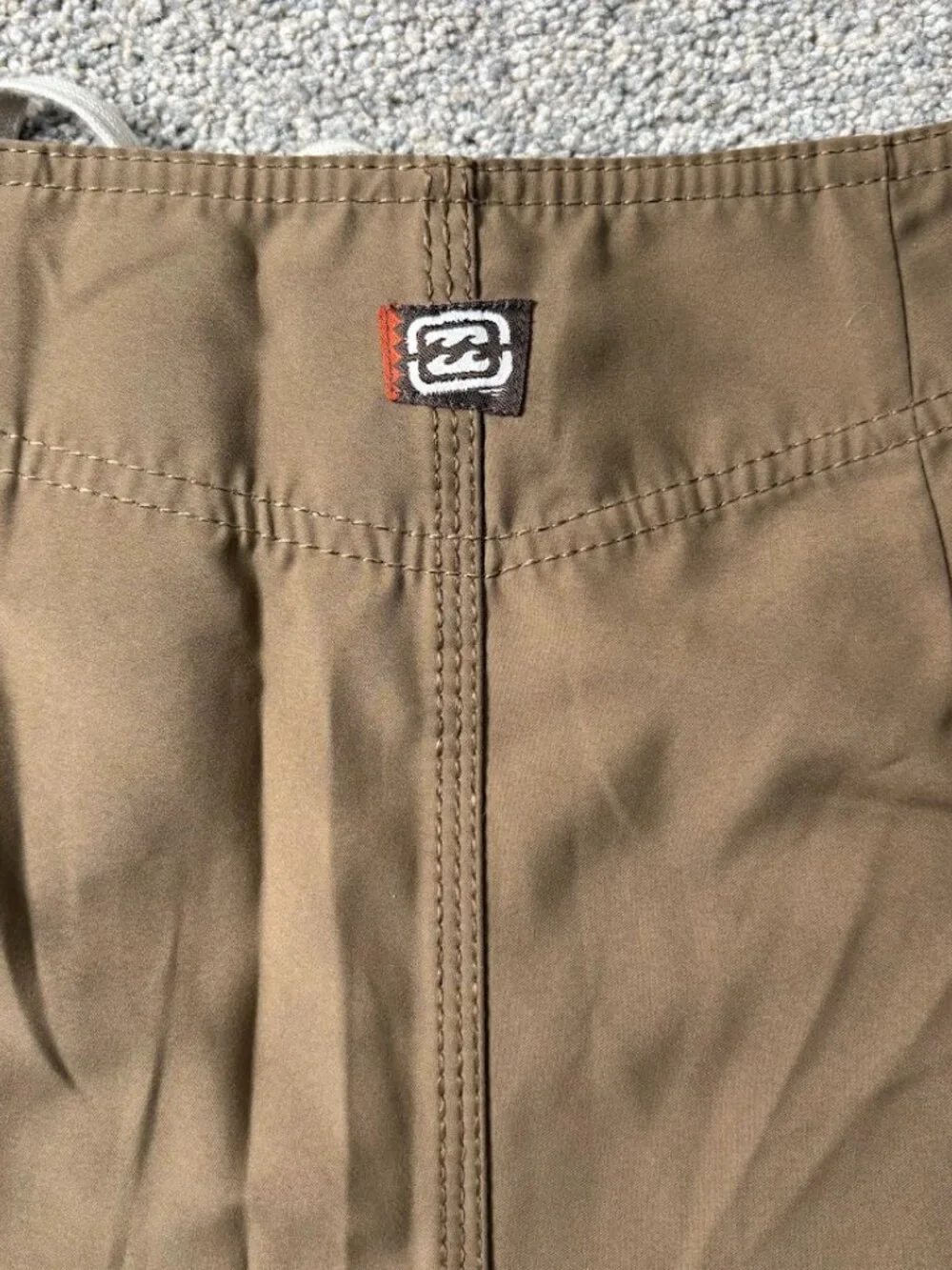 New Vintage Y2K Brown Billabong Men’s Size 36 Board Shorts Surf Swim Trunks